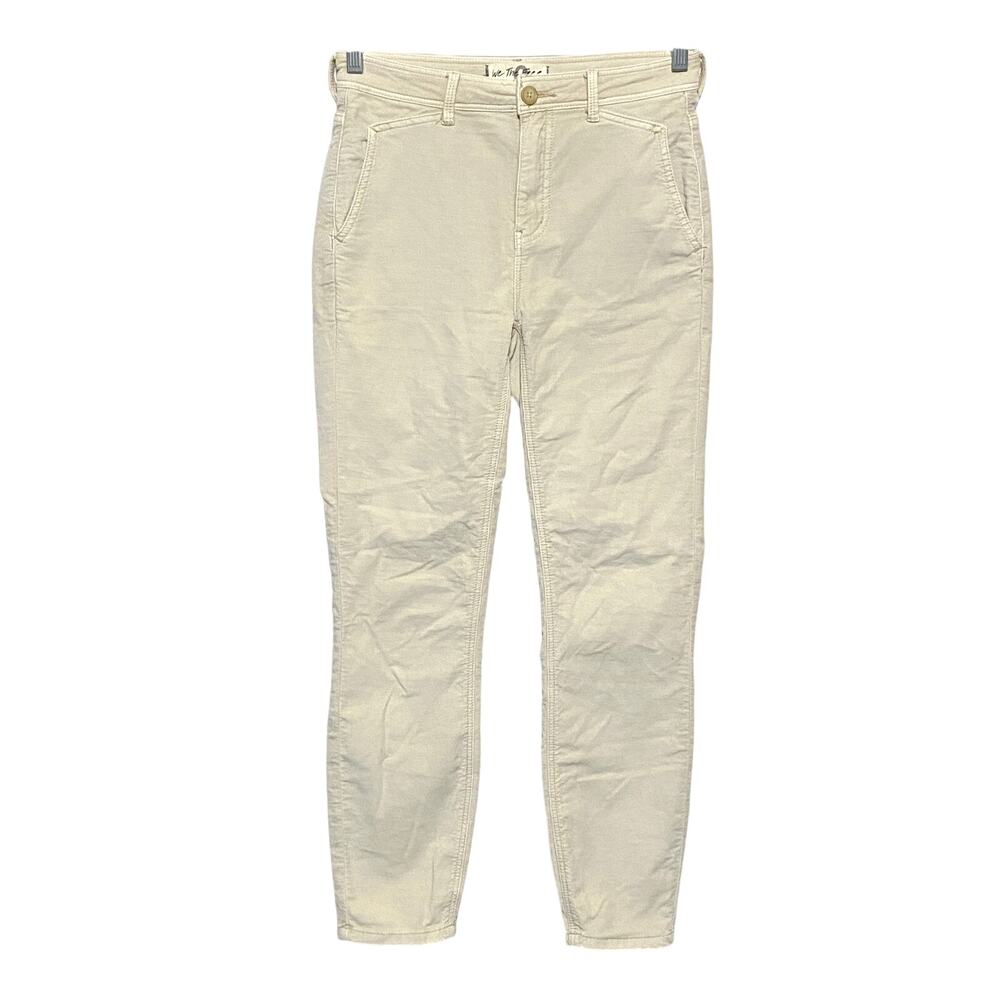 We The Free Corduroy Pants Jeans Women 0 Stretch Boho Casual Preppy Classic Chic